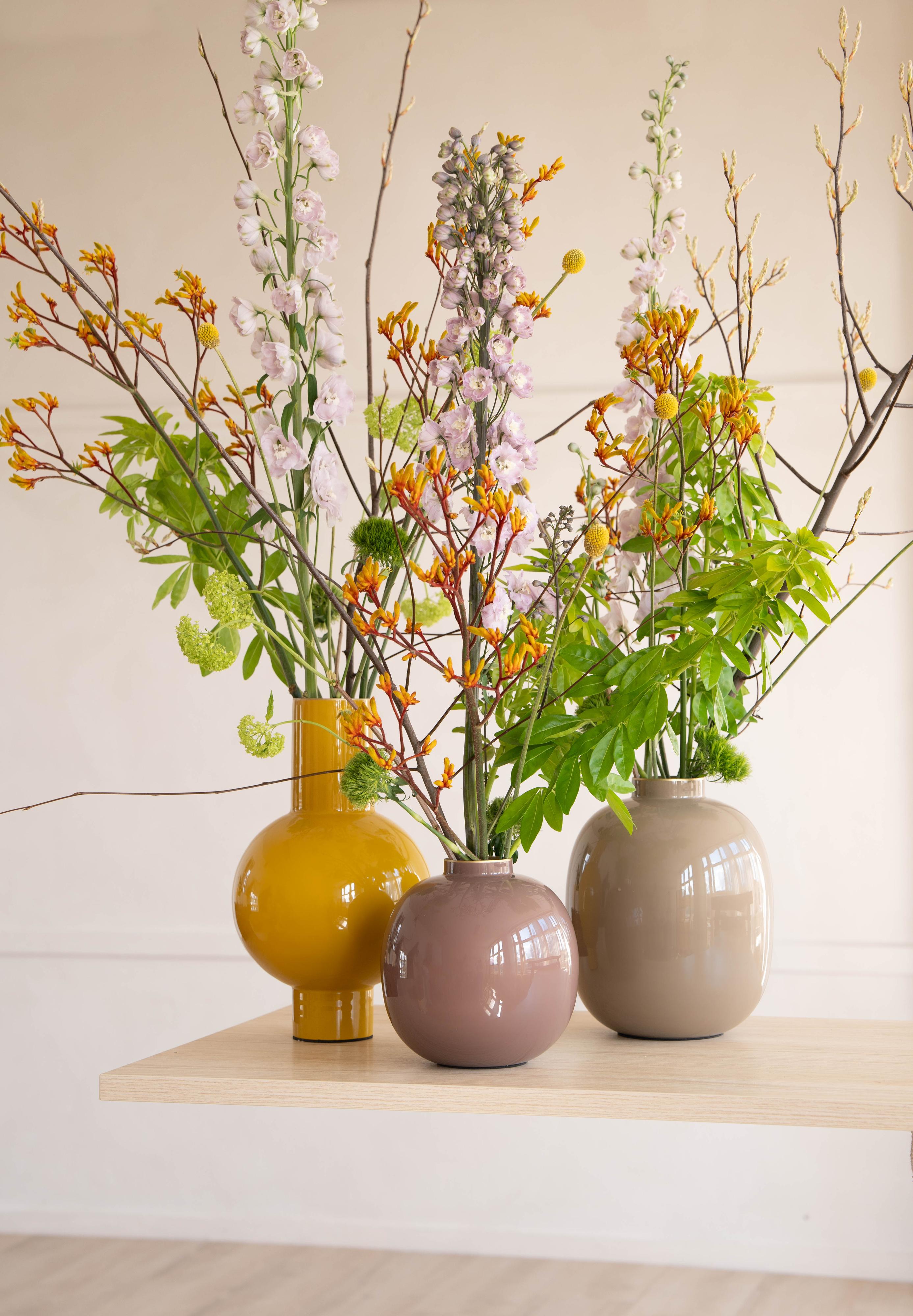 Pip Studio Home Deco SS2024 Vases Ochre Khaki Rust 01